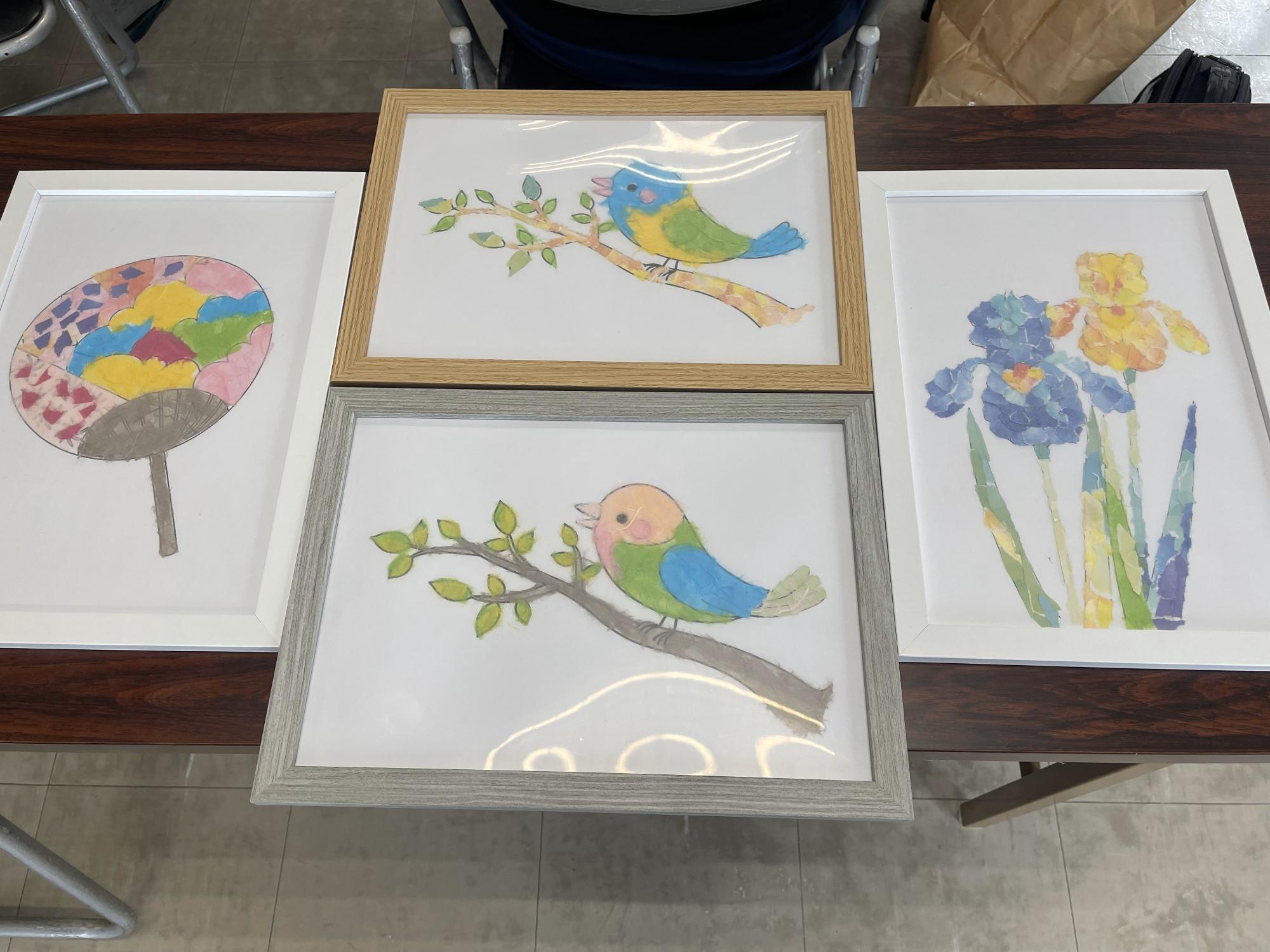 ちぎり絵教室