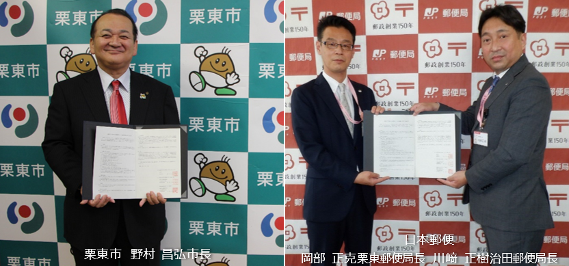 日本郵便締結