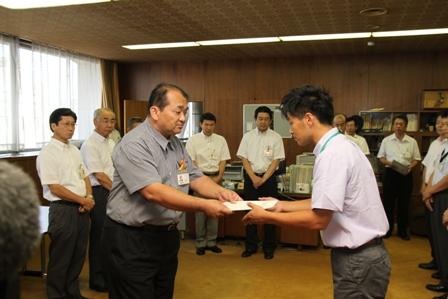 辞令交付式及び壮行会の写真2