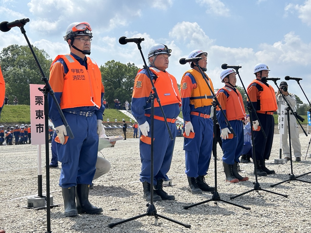 野洲川水防演習1