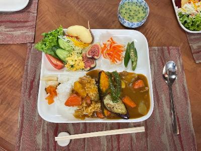 こんにちはトーク食事