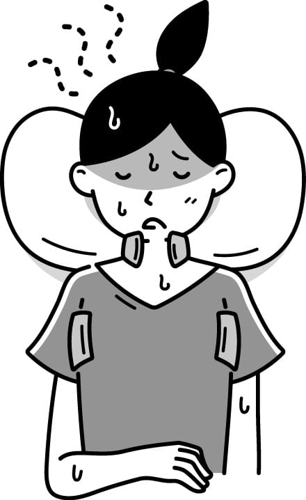 熱中症イラスト