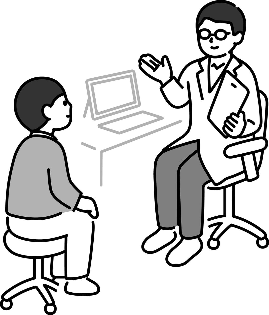 健診イラスト