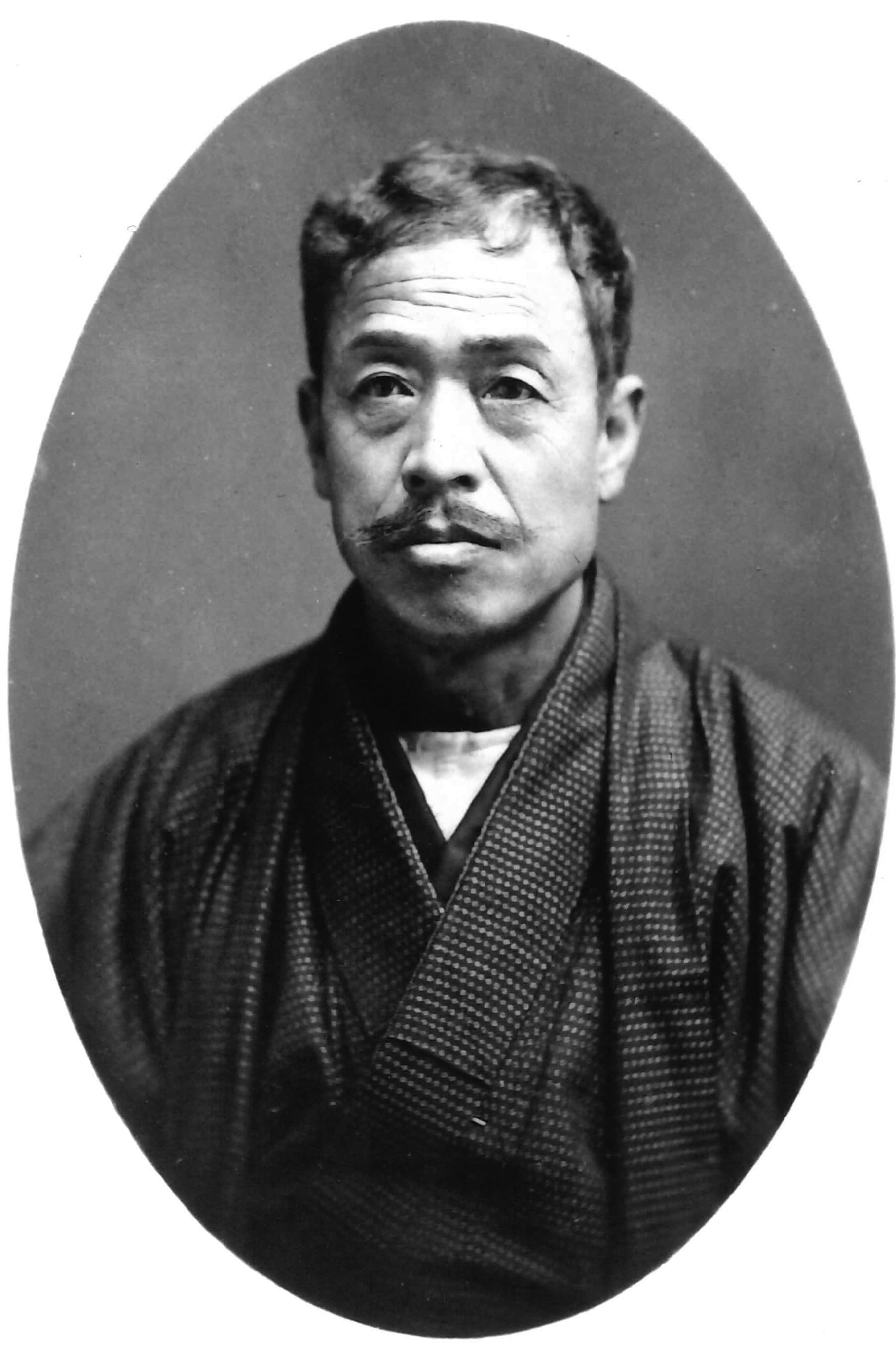 中川泉三 近影(『企画展 近江の歴史家群像』より転載)
