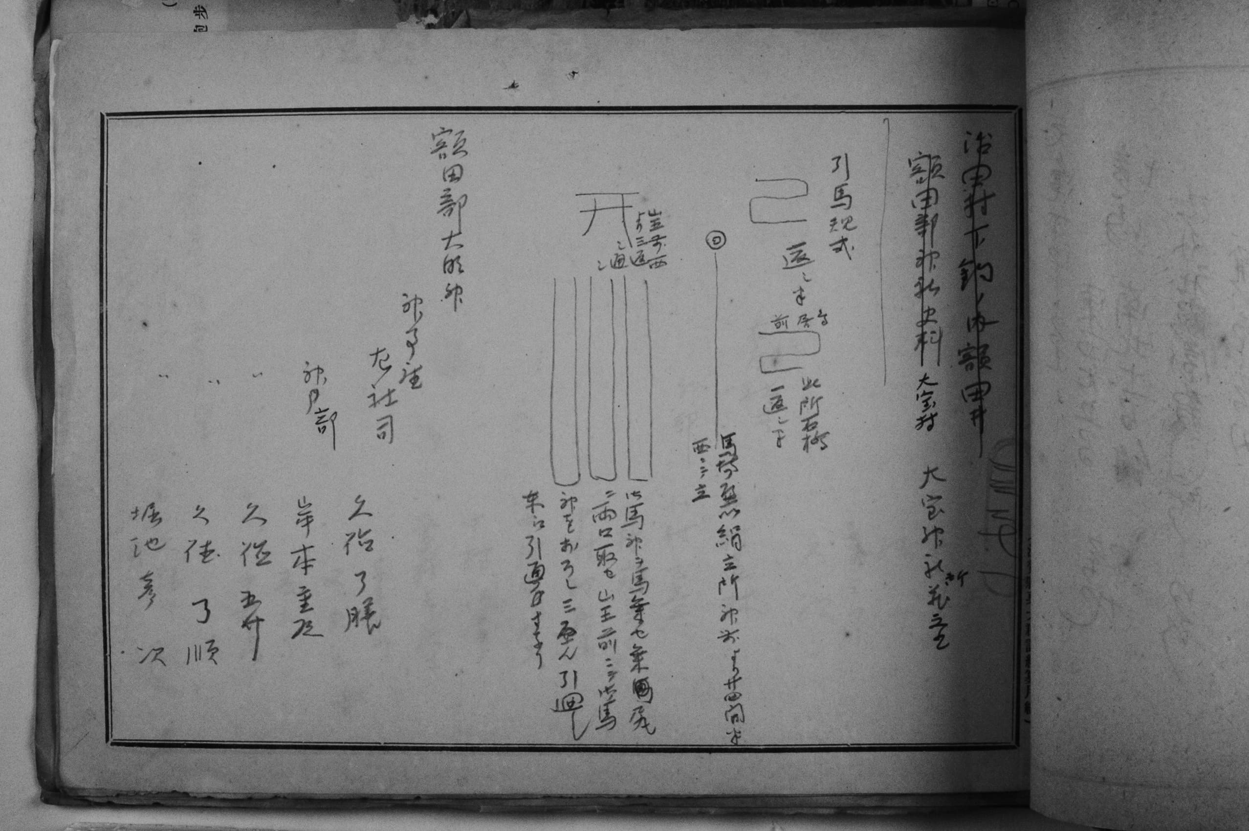 『近江栗太郡志』中川泉三手書原稿(里内文庫資料)