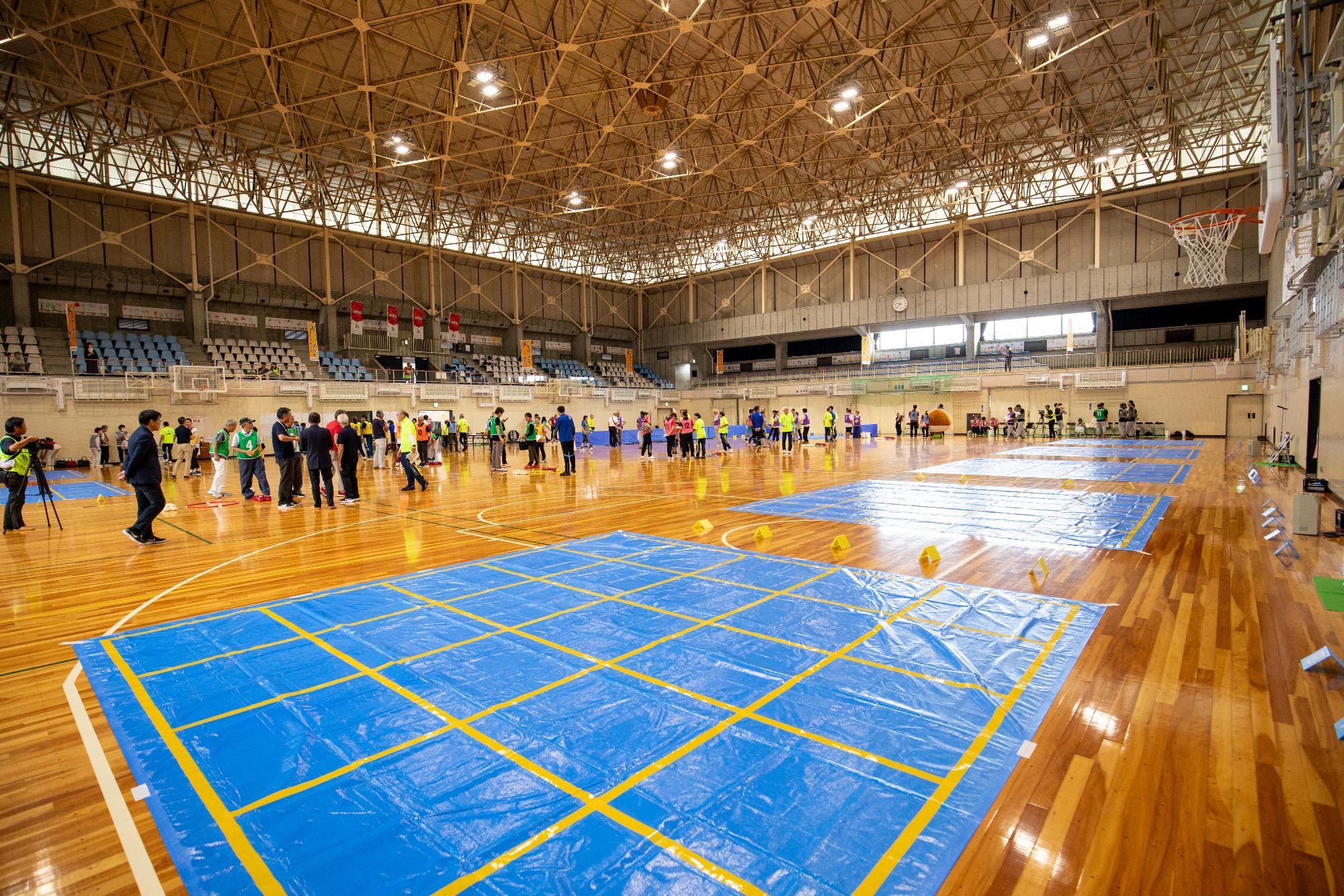 スローイングビンゴ競技会会場2