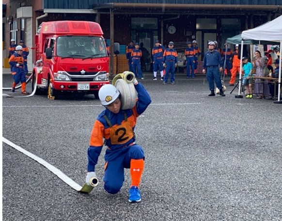 栗東市消防操法披露会01