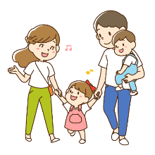 家族のイラスト