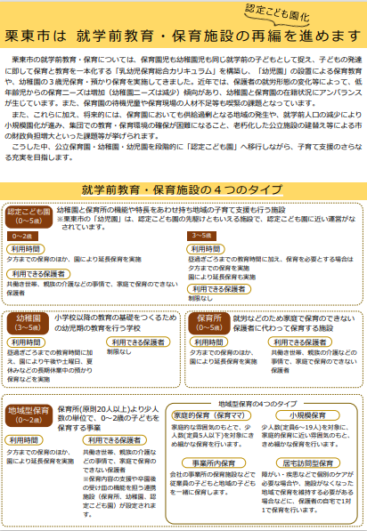 認定こども園ちらし1