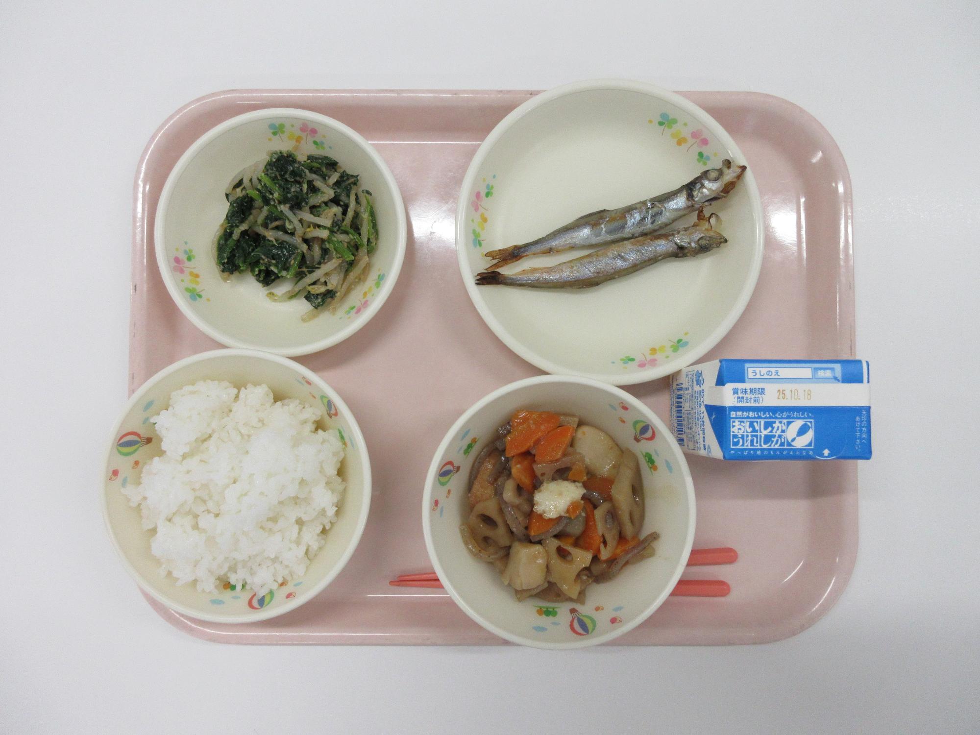 10月14日献立
