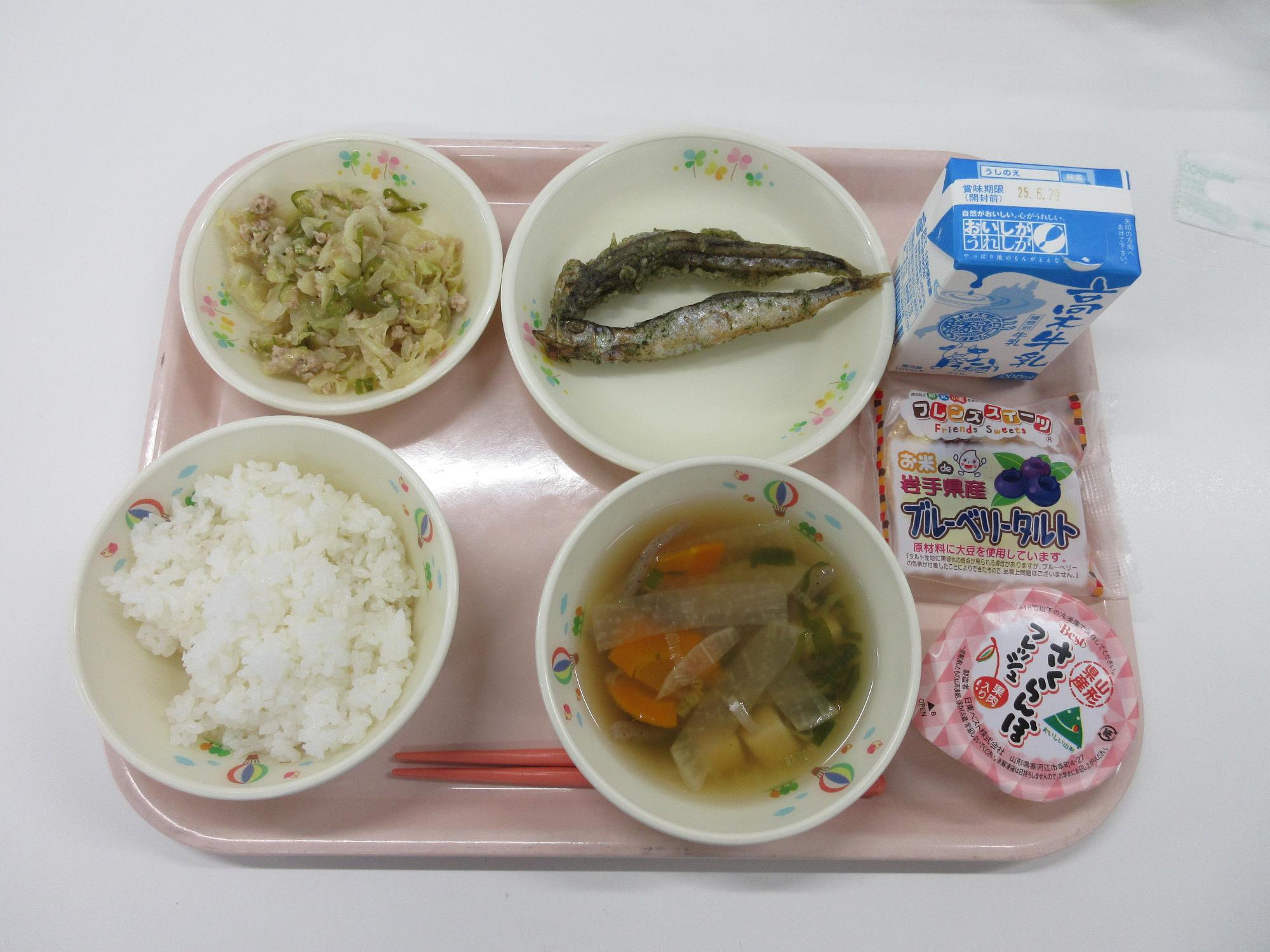 6月25日献立