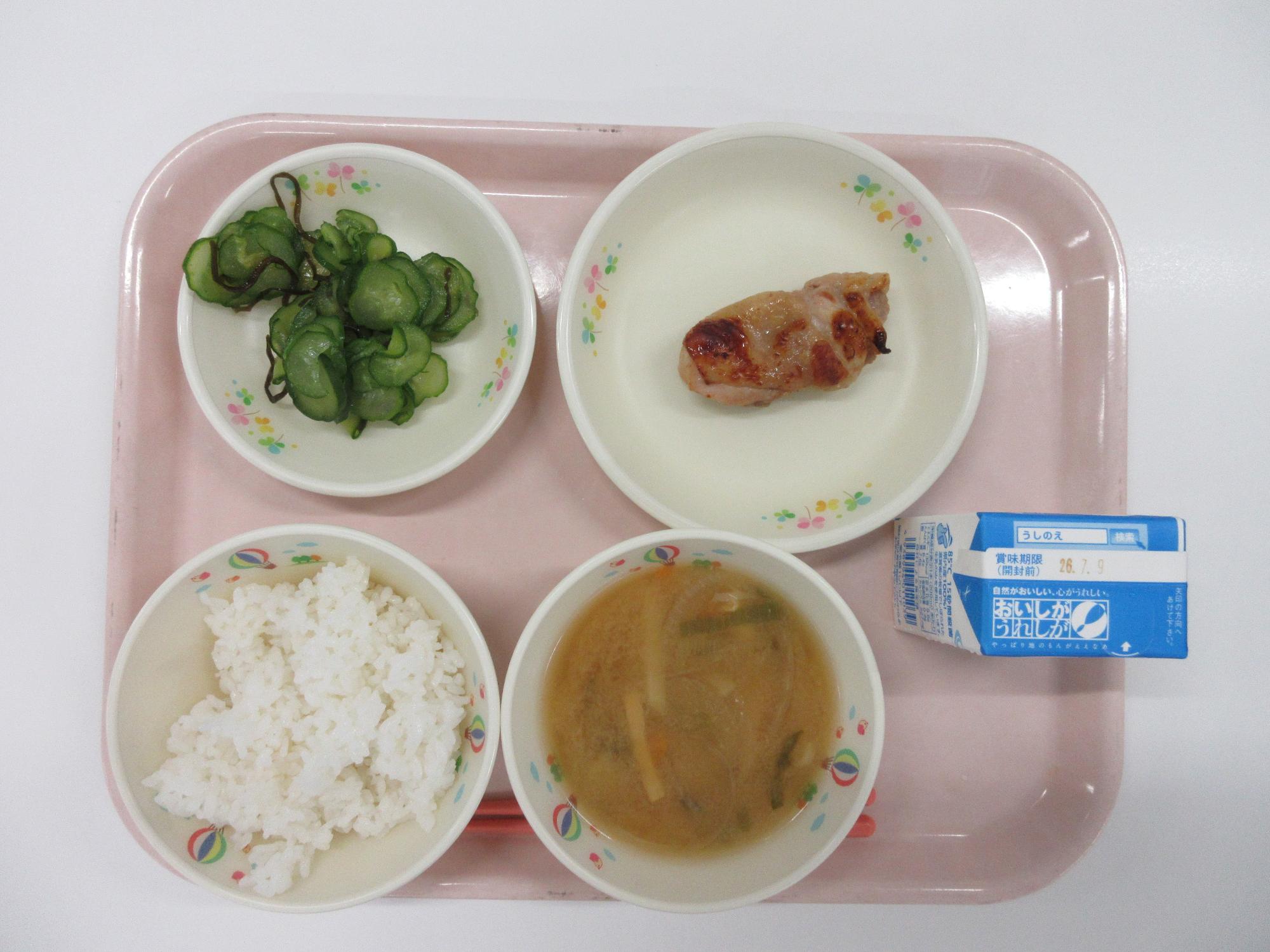 7月6日給食