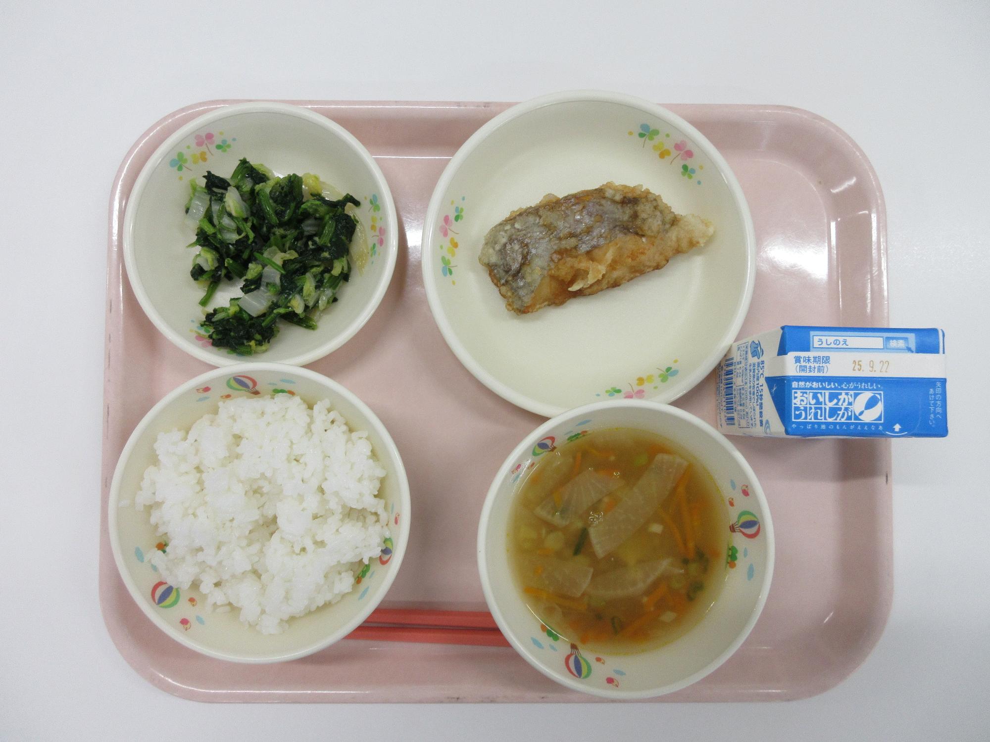 9月18日献立