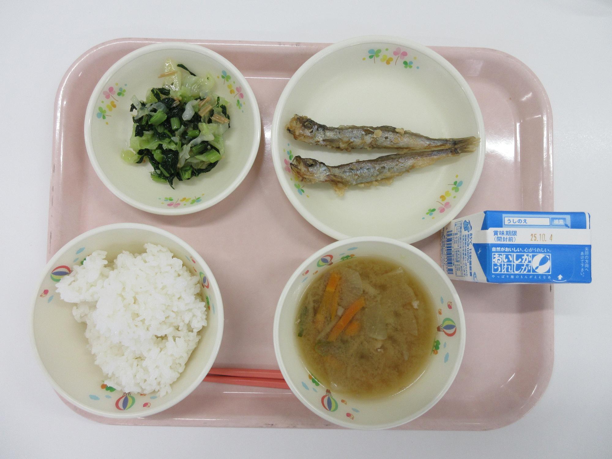 9月30日献立