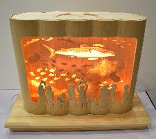 市展賞立体の部「Aquarium(水族館)」大川内 真由美