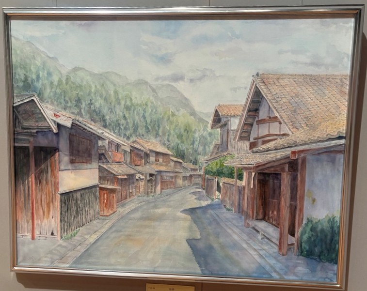 平面部門佳作の写真「旧い街並み」