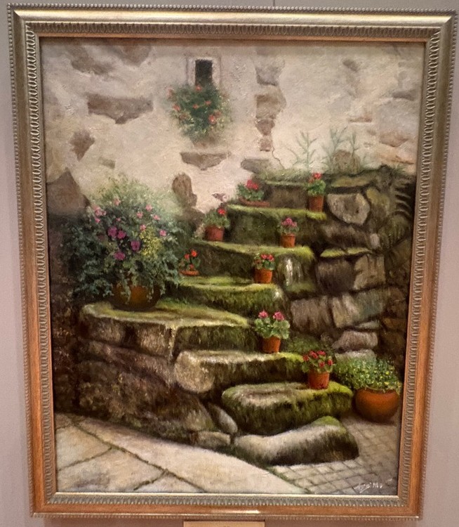 平面部門佳作の写真「街飾り」