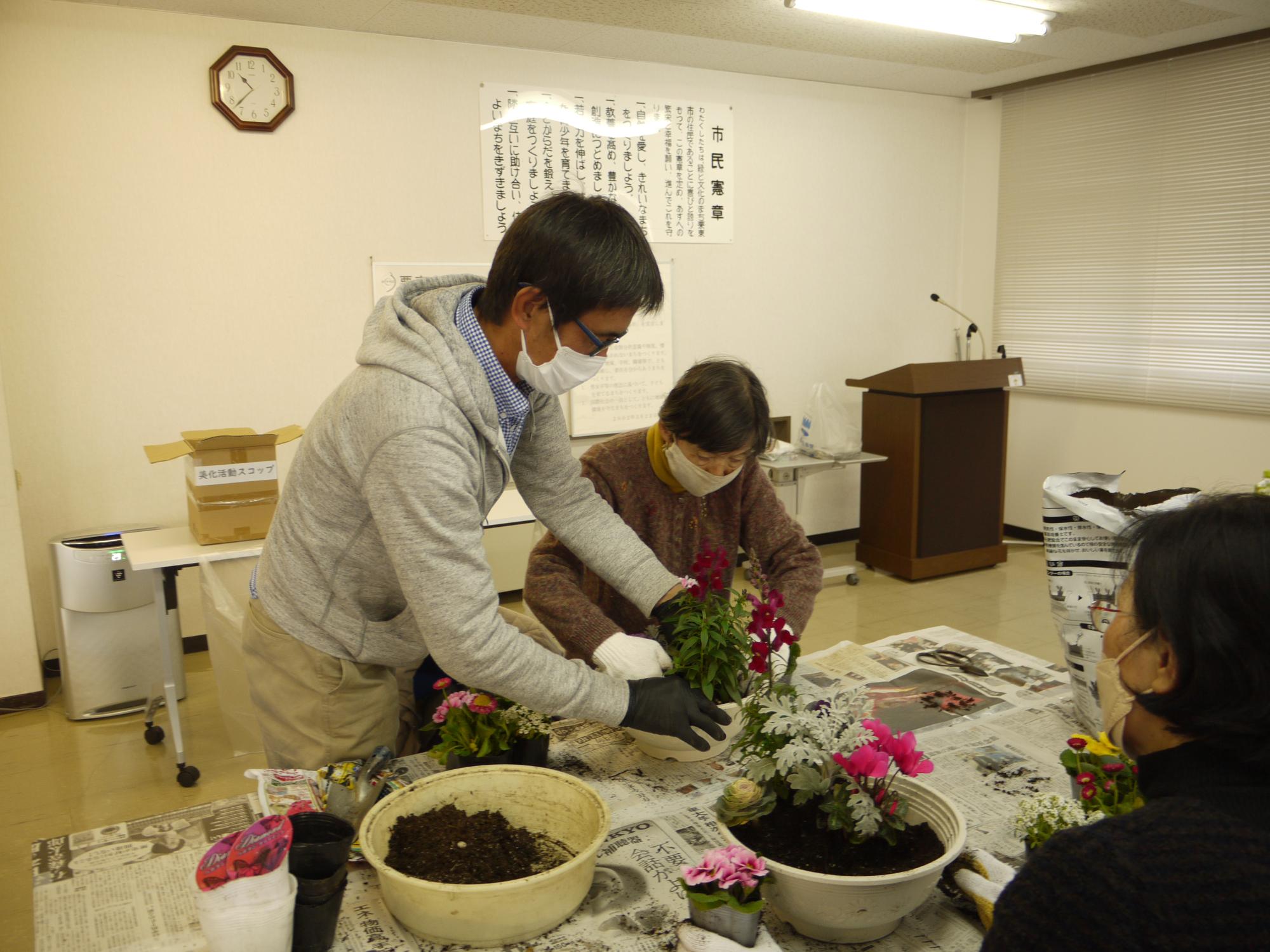 寄せ植え 大宝05