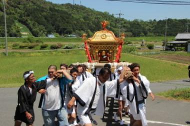 五百井神社祭り2の写真