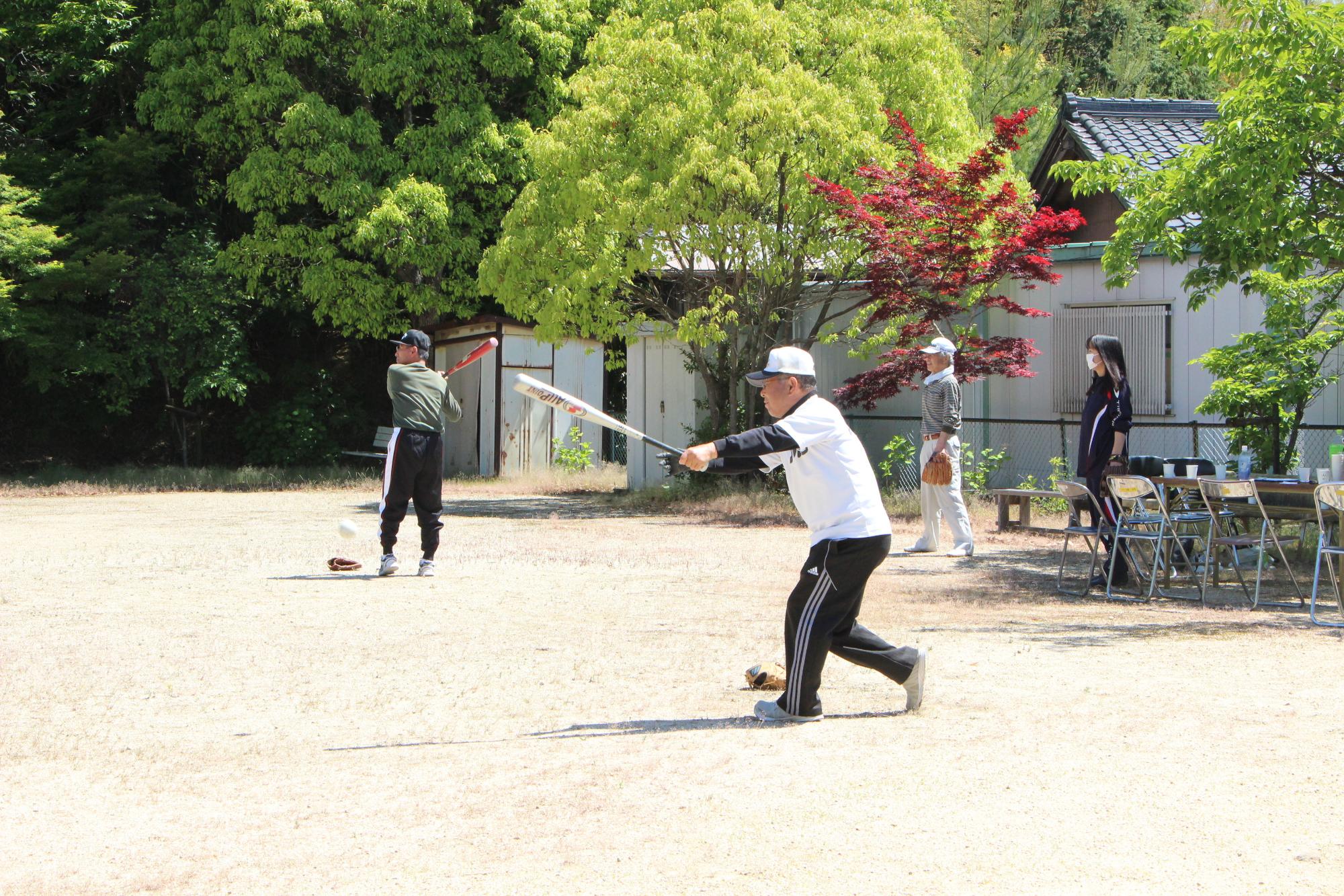 シニア野球教室