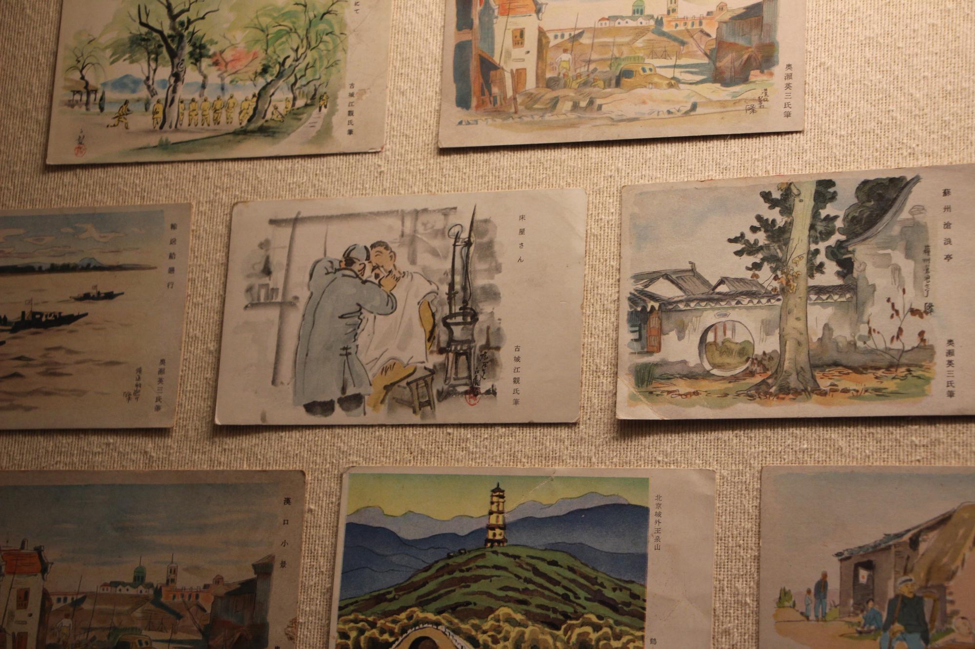 平和のいしずえ展の展示の様子