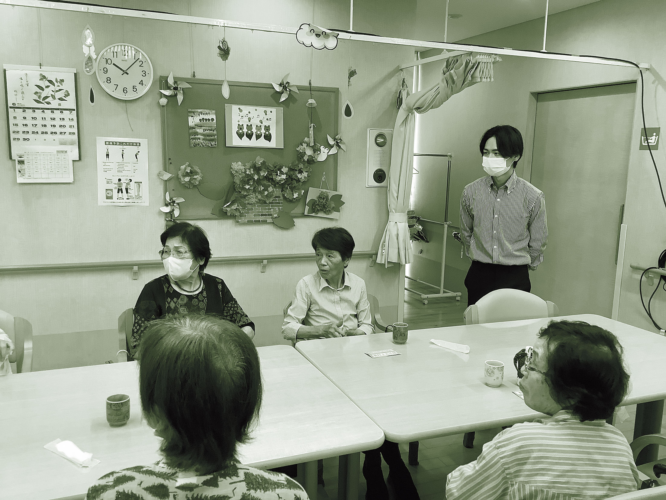 介護相談の様子