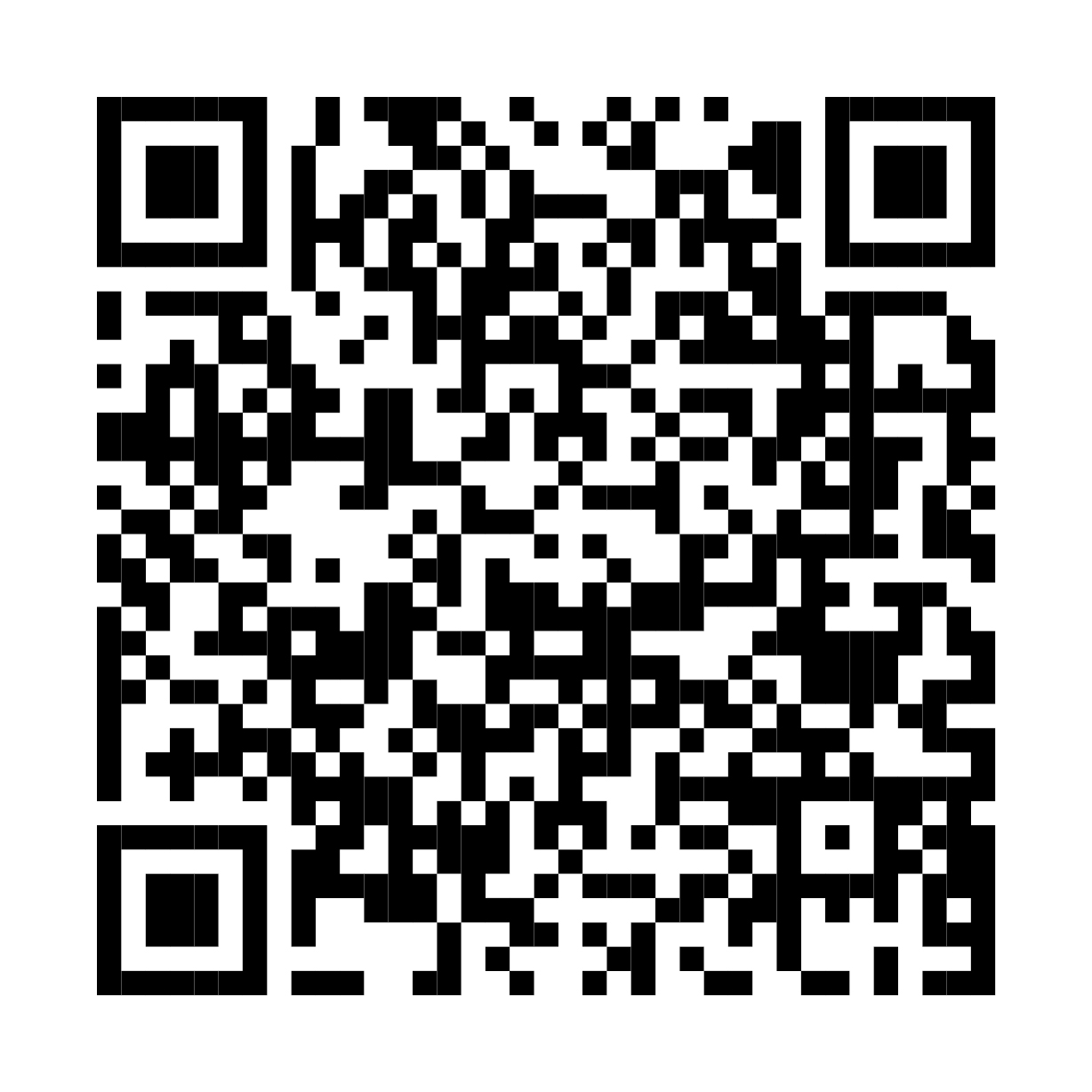 くりちゃんバス 停留所の新設のQRコード